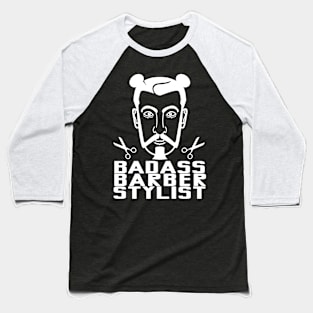 Samurai Barber 03 Baseball T-Shirt